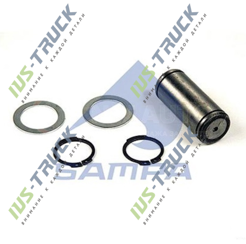Ремкомплект пальца тормозной колодки 31.7x73 с 2 шайбами и 2 стопорами SAMPA 075535