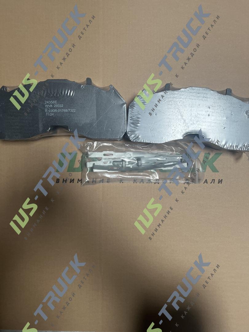 Колодки тормоза дискового комплект 24356E