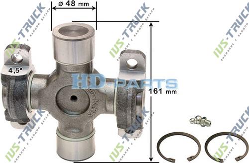 Крестовина кардана HD-PARTS 306040